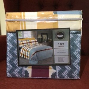 Bella Home Bamboo Sheets 1800 series 6pc set Queen